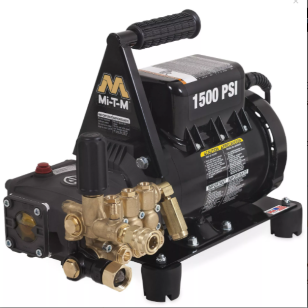 Mi-T-M CD-1502-3MUH CD AR Electric Series Power Washer - 1500 PSI @ 2.0 GPM, AR Pump, Direct Drive