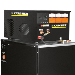 K'A'RCHER 2000PSI @  4.2 GPM Belt Drive 6.2hp 460V Three Phase 55amps Karcher KM Electric Hot Water Pressure Washer Electric Heated