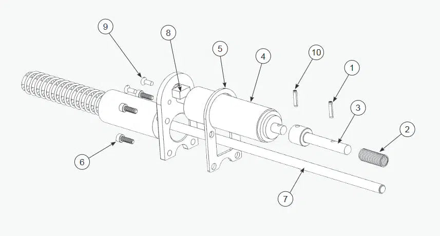 Ransburg  #6 SHCS #8 Screw (4) Required