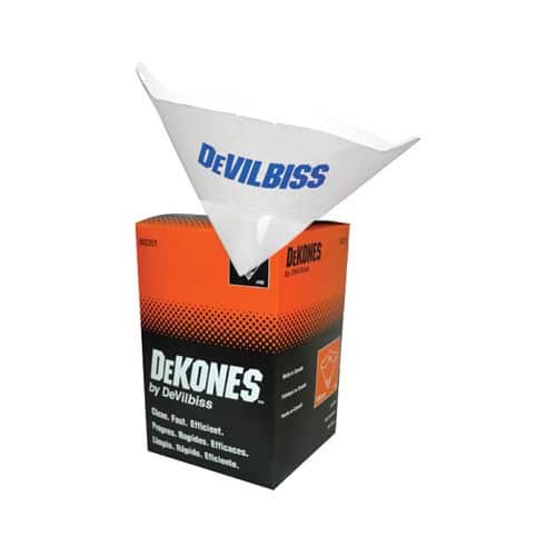 Devilbiss Dekones Paint Strainers Fine 190 micron 250/bag, 1000/case (1587417350179)