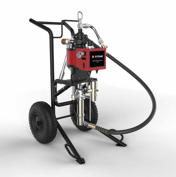 Titan PowrCoat 940 4000 PSI @ 4.0 GPM Airless Paint Sprayer - Cart