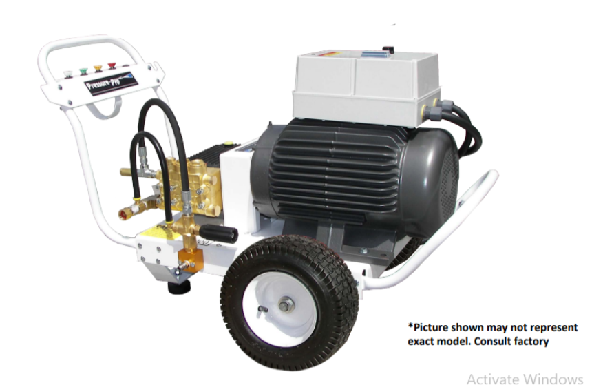 Power Prom Machine Pressure-Pro Pro-Max HP Series 7000 PSI @ 4.0 GPM 230V/3PH/46A 20 HP G