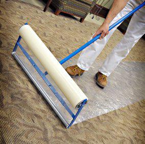 Trimaco Adjustable Protective Flooring Film Applicator