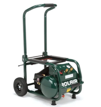 Load image into Gallery viewer, Rolair Systems 90 PSI @ 6.5 CFM Single Stage 115V 2.5HP 5.3gal. Dolly Wheeled Air Compressor