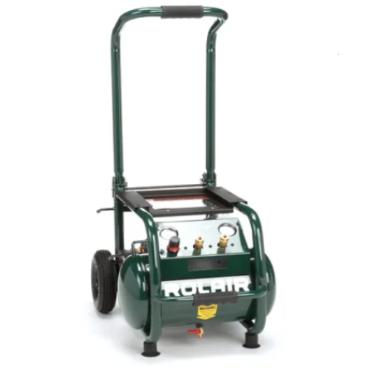 Rolair Systems 90 PSI @ 6.5 CFM Single Stage 115V 2.5HP 5.3gal. Dolly Wheeled Air Compressor