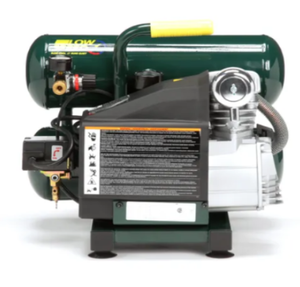 Rolair Systems 90 PSI @ 4.2 CFM Single Stage 115V 2HP 4.2gal. Twin Stack Hand Carry Air Compressor