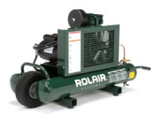 Load image into Gallery viewer, Rolair Systems 90 PSI @ 7.3 CFM Single Stage 115/230 Volt – 60 Hz 1.5HP 9gal. Electric Belt Drive Air Compressor