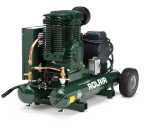 Rolair Systems 90 PSI - 18.8 CFM Two Stage 230 Volt – 60 Hz 5HP 9gal. Belt Drive Electric Air Compressor