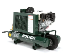 Load image into Gallery viewer, Rolair Systems 90 PSI @ 13.8 CFM 196cc Honda GX200 Engine 9 gal. Gas-Powered Air Compressor