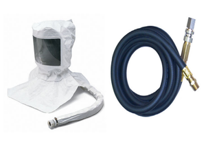 BRAD-OK-M3C-35	Kit w/ BRAD-M3C Tyvek Hood & HVHA-B35C Hose