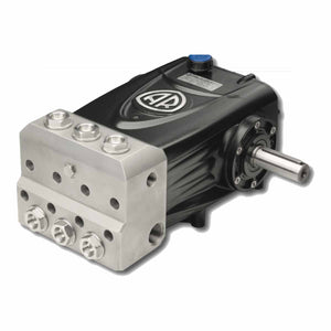 Annovi Reverberi Pump - 1450 PSI @ 26.4 GPM Horizontal Gas Engine Triplex Plunger Replacement Pressure Washer Pump - Stainless Steel