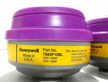 Load image into Gallery viewer, Honeywell Organic Vapor, Acid Gas Cartridge w/ P100 Particulate Filter - 1/PR