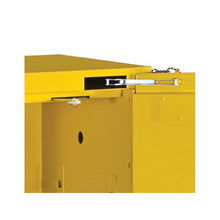 Load image into Gallery viewer, Justrite- Sure-Grip® EX 12-gal.capacity Compac Flammable Safety Cabinet w/ 1 Shelf &amp; 1 Self-Close Door - Yellow