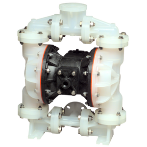 Warren Rupp Sandpiper S1F  Non-Metallic Ball Valve Diaphragm Pump - 45 GPM - Polypropylene - PTFE - PTFE/Santoprene