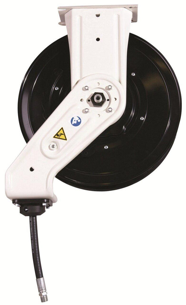 Graco SD10 Series Hose Reel w/ 3/8 in. X 50 ft. Hose - Air/Water - White (Overhead Mount)