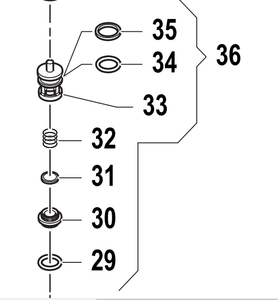 Simpson 7109627 Complete Valve Kit