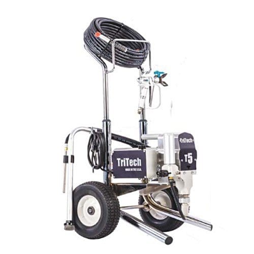 TriTech Industries T5 Complete 3300 PSI @ 0.67 GPM 1.3 HP Electric Airless Sprayer - Lo-Cart