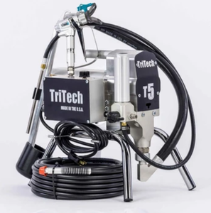 TriTech Industries T5 Complete 3300 PSI @ 0.67 GPM 1.3 HP Electric Airless Sprayer - Stand