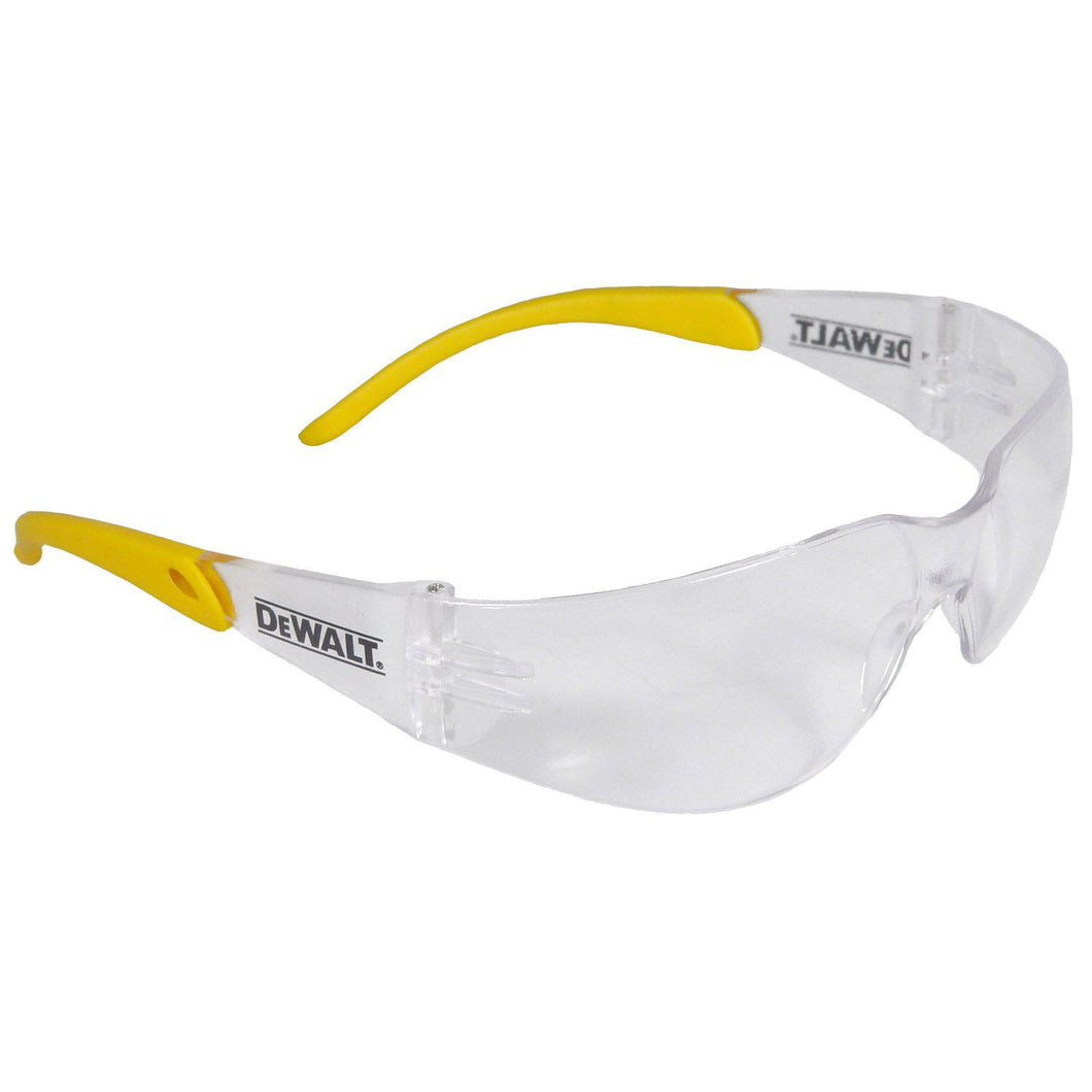 Radians DeWALT® DPG54 Protector™ Safety Glasses - Clear - Yellow Frame - Clear Lens - 1/EA