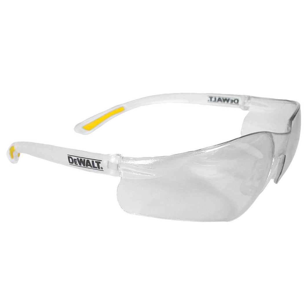 DeWALT® Radians DPG52 Contractor Pro™ Safety Glasses - Clear Lens - Clear Frame - Sold/Each