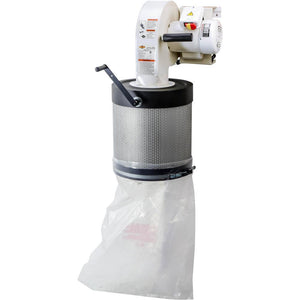 W1844 1 HP Wall-Mount Dust Collector with Canister Filter