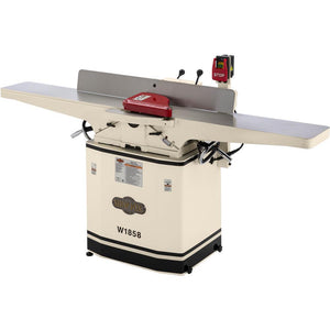 W1858 8" Dovetail Jointer with Helical Cutterhead & Mobile Base