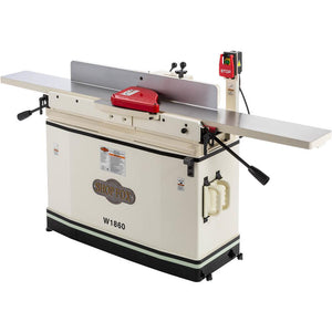 W1860 8" x 76" Parallelogram Jointer with Helical Cutterhead & Mobile Base