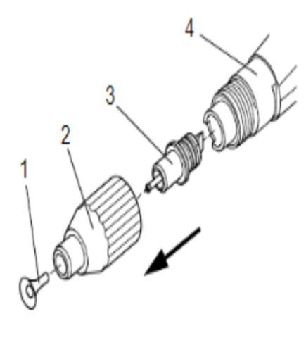 Wagner 0351226 Powder PEM-C2 Deflector Cone (25mm)