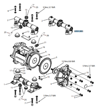 Load image into Gallery viewer, Wagner Liquid ZIP 52 PF Aluminum Body - PTFE Diaph - Stainless Steel Seat - Stainless Steel Ball - Low Pressure Double Diaphragm Pump