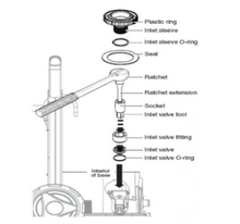 Load image into Gallery viewer, Wagner 0515939 P&#39;Crew PL Inlet Valve Kit