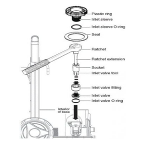 Wagner 0515939 P'Crew PL Inlet Valve Kit