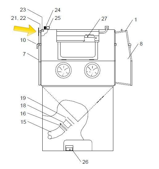 Clemco 19152 Ajustable Door Interlock Actuator